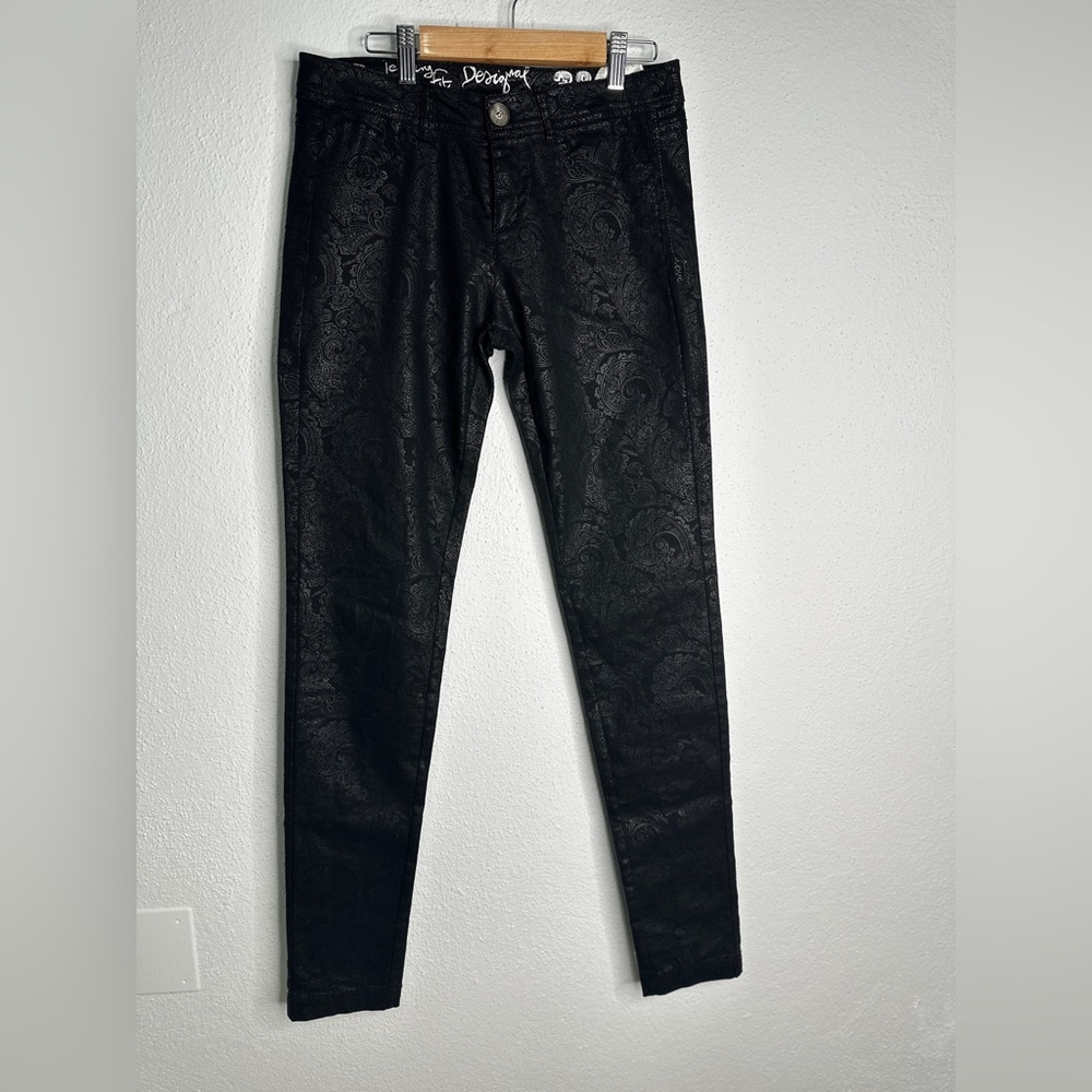 Desigual Black Patterned Women's pant